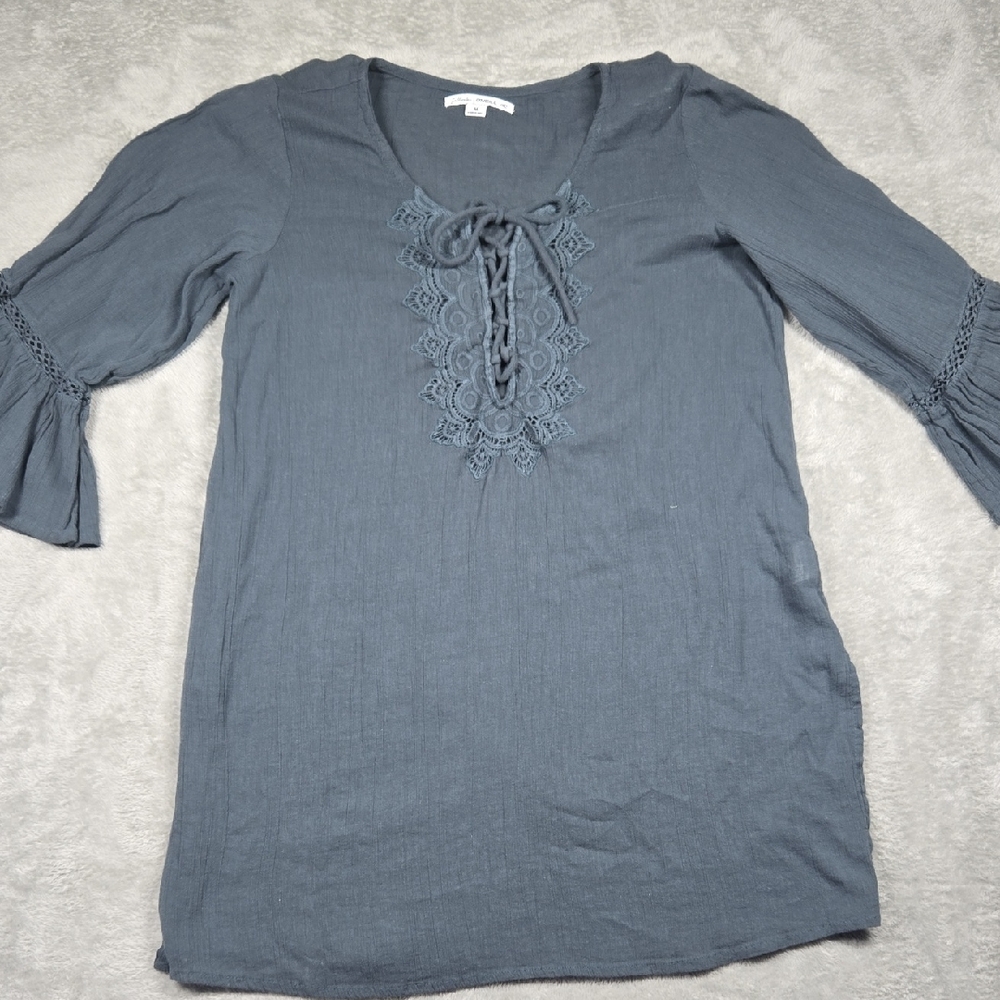 O'Neill Peasant Sleeve Shirt Dress